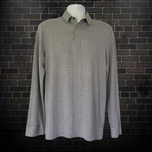 Hart Schaffner Marx Luxe Polo Shirt - M - Pima Cotton Blend - Made in Peru